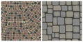 Seamless textures of stones