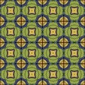 Seamless Tile Pattern, Crazy Patchwork Quilt Ornament Royalty Free Stock Photo