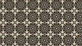 Seamless Tile Pattern Mostly In The Shade Of Black. Panning
