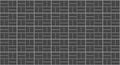 Seamless tile wall. Brick subway floor. Black metro background. Ceramic pattern. Kitchen backsplash Royalty Free Stock Photo