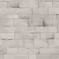 Seamless Tileable Concrete White wall texture. White Bricks Background Royalty Free Stock Photo