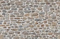 Seamless Tileable Texture of Field Stone Wall Royalty Free Stock Photo