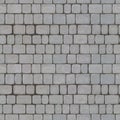 Seamless Tileable Texture of Gray Paving Slabs.
