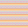 Seamless Tileable Vector Background in Pastel Tribal Style