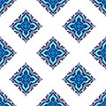 Seamless tiled pattern vector design
