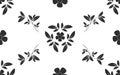 Seamless tiles wallpaper art classical floral and ornament seamless pattern