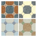 Seamless tiling floor textures