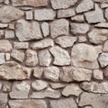 Seamless tiling stone wall Royalty Free Stock Photo