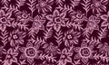 Seamless topical flower background