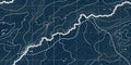 Seamless topographic map design Royalty Free Stock Photo