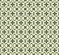 Seamless traditional floral florentine pattern vector