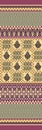 Seamless traditional textile saree design decorative pattern background