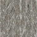 Seamless tree pattern with herringbone notch. Old grey wood floor, wall