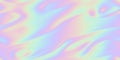 Seamless trendy iridescent rainbow foil texture