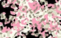 Seamless trendy pink fashion camouflage pattern background