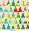 Seamless triangle pattern.