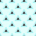 Seamless triangle shape pattern