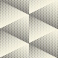 Seamless Triangle Wallpaper. Minimal Dots Graphic Design Royalty Free Stock Photo