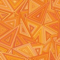 Seamless triangles lattice abstract pattern.