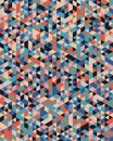 Seamless triangular pattern Royalty Free Stock Photo