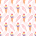 Ice-cream Pattern Colored-25