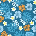 Seamless tropical pattern