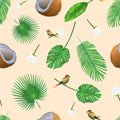 Seamless tropical pattern