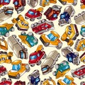 Seamless truck pattern