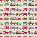 Seamless truck pattern