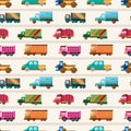 Seamless truck pattern