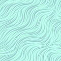 Seamless turquoise vector pattern. Texture of smooth flowing waves for textile and packaging. Zebra skin.