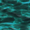 Seamless turquoise water pattern Royalty Free Stock Photo