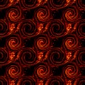 Seamless twirls abstract