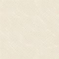 Seamless Undulating Beige Line Pattern Royalty Free Stock Photo