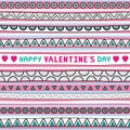 Seamless valentine card2 Royalty Free Stock Photo