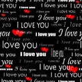 Seamless valentine pattern Royalty Free Stock Photo