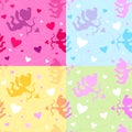 Seamless Valentine pattern