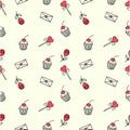 Seamless valentine pattern