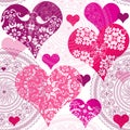 Seamless valentine pattern