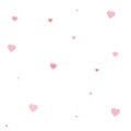 Seamless Valentine background.Heart forms with text happy valentine`s day background