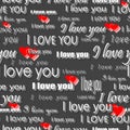 Seamless valentine pattern