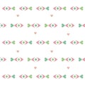 Seamless Valentines Day background. Pastel holiday pattern.