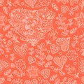 Seamless valentines pattern