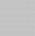 Seamless Vector Abstract Pattern With Hexagonal Shapes Royalty Free Stock Photo