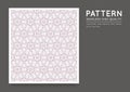 Seamless Vector Arabian Style Abstract Pattern