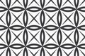 Black and white seamless geometric pattern