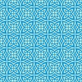 Beautiful windows design seamless background pattern illustration in blue tone Royalty Free Stock Photo