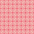 A net flower fabric design seamless background pattern illustration in pink tone Royalty Free Stock Photo