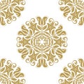 Seamless Vector Baroque Pattern