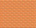 Seamless vector brick wall - background pattern Royalty Free Stock Photo